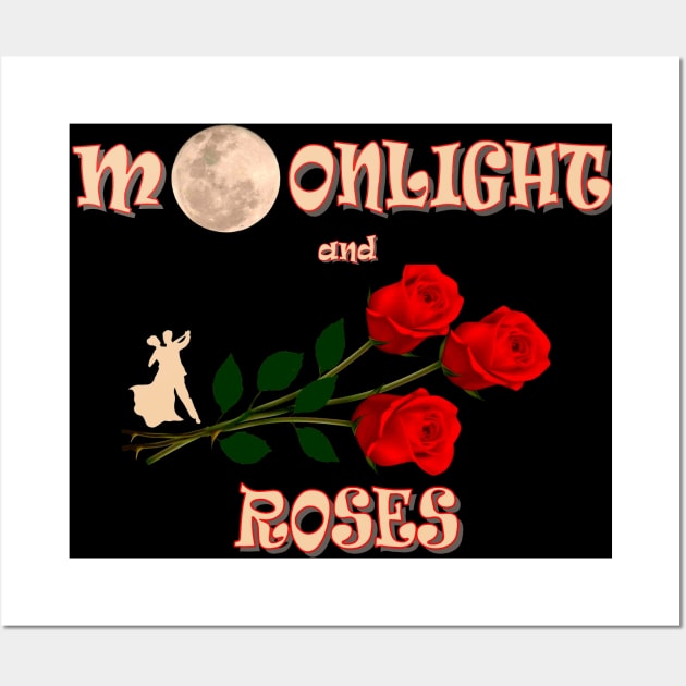 Moonlight and Roses Dance Song Print Wall Art by posterbobs